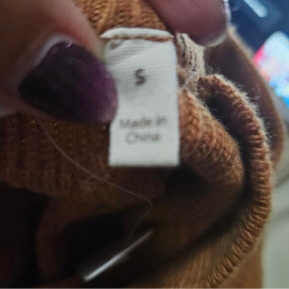 Soft Surroundings Cross Neck Sweater - Picture 5 of 8